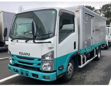 【近日入庫予定】 H29年 アルミバン 標準ロング 内高147cm サイド扉 スムーサー いすゞエルフ
