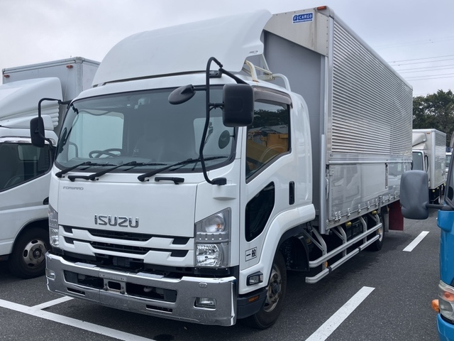 【近日入庫予定】 H29年 アルミウイング 6200ワイド 板バネ スムーサー いすゞフォワード