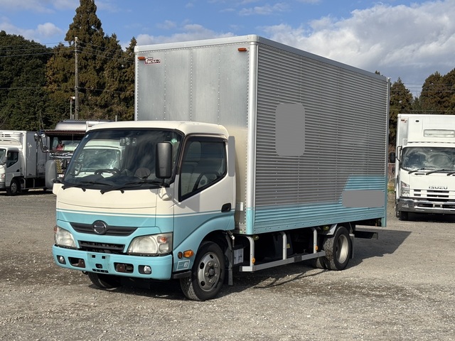 【近日入庫】【先行案内】標準キャブ ロングボデー アルミバン 荷台高227㎝ マニュアル5速 日野デュトロ 積載2トン