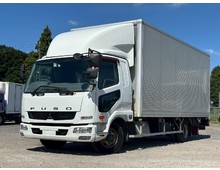 リアエアサス ワイドキャブ アルミバン 跳ね上げゲート 内高248cm マニュアル6速 三菱ふそうファイター 積載2750㎏