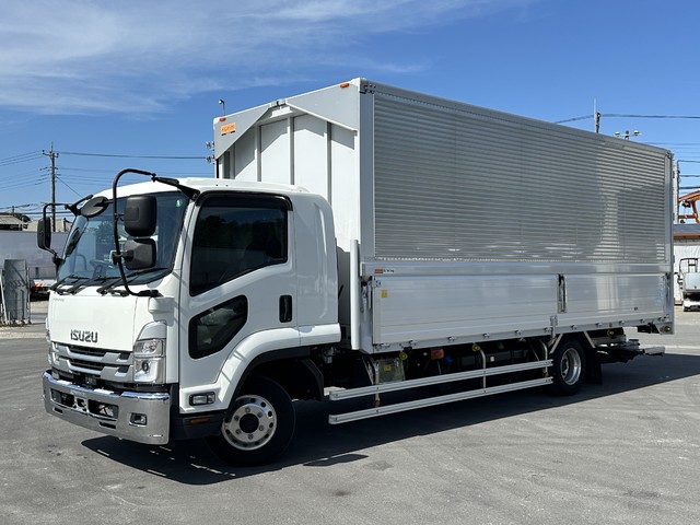 R4年 格納パワーゲート付き アルミウイング 6200ワイド リアエアサス スムーサー いすゞフォワード アルミホイール