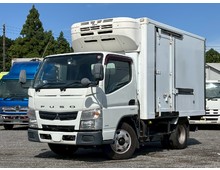 標準キャブ ショート 10尺ボデー システムフロア 冷凍バン 東プレ低温 サイド扉 ラッシング2段 オートマ 三菱キャンター