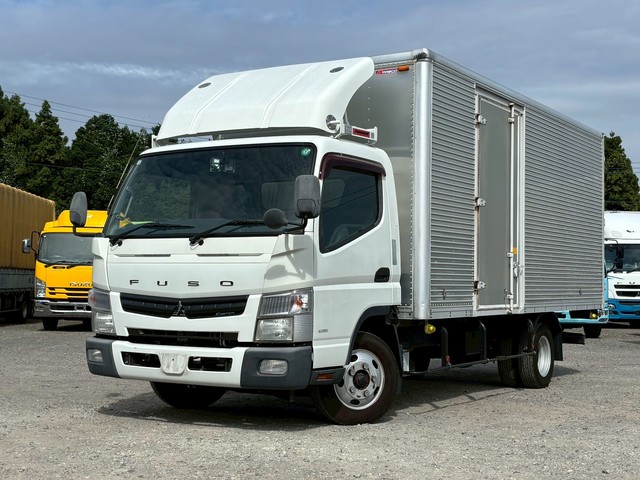 【近日入庫予定】荷台長5m ワイドキャブ アルミバン サイド扉 三菱キャンター マニュアル5速 積載２トン