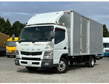 【近日入庫予定】荷台長5m ワイドキャブ アルミバン サイド扉 三菱キャンター マニュアル5速 積載２トン