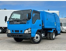 4.4立米 巻き込み式（回転板 ）連続スイッチ 標準キャブ いすゞエルフ ディーゼルパッカー マニュアル5速