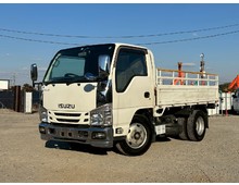 車検付き 標準キャブ 小型貨物 4ナンバー 10尺ショート 平ボデー 低床 いすゞエルフ マニュアル6速 積載3トン