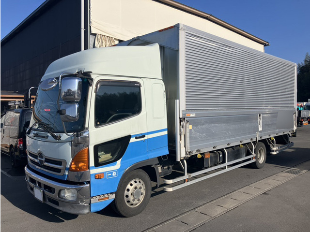 【近日入庫予定】 H24年 冷凍ウイング 6300ワイド デンソー製低温 板バネ ハイルーフ 床ステン 板バネ 6速マニュアル 日野レンジャー 車検付き