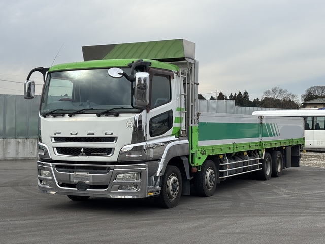 【近日入庫】車検付き 4軸低床 平アルミブロック 5方開 三菱ふそう メッキパーツ 積載13.4トン