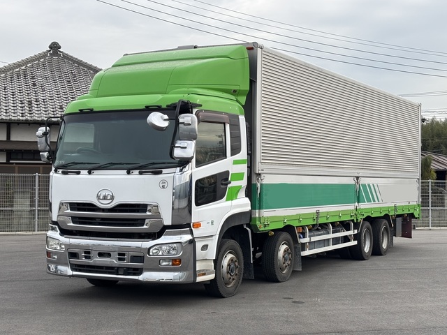 【近日入庫】車検付き 4軸低床 アルミウイング ＵＤトラックス オートマ 積載13.2トン 