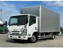 【近日入庫】跳上ゲート いすゞエルフ ワイドキャブロングボデー マニュアル6速 最大積載量3.5トン