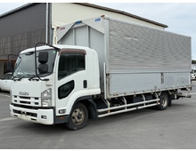  H26年 格納パワーゲート付き アルミウイング 6200ワイド 板バネ いすゞフォワード 6速マニュアル 車検付き