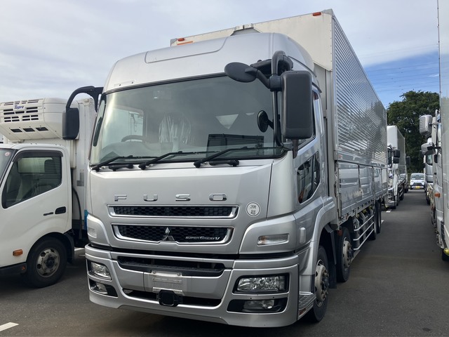 【近日入庫予定】 H28年 跳上パワーゲート付き ハイルーフ リアエアサス 7速マニュアル ふそうスーパーグレート