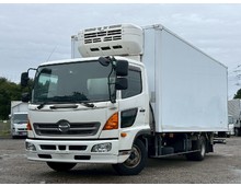 -18℃確認 格納ゲート リアエアサス 日野レンジャー冷凍バン 東プレ低温加温設定 ワイドキャブ 積載2.95トン