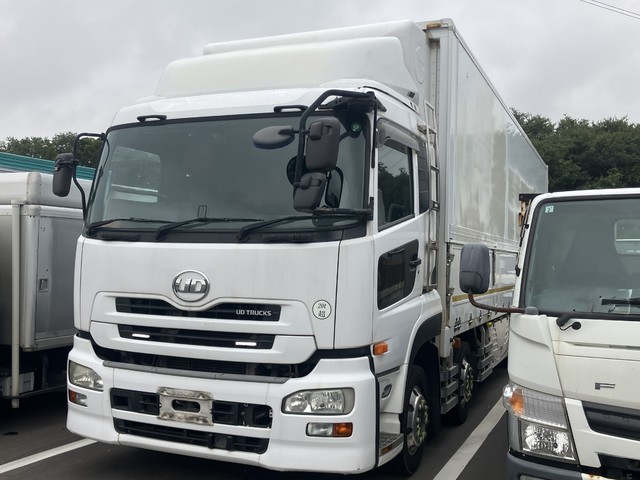 【近日入庫予定】 H26年 菱重サブエンジン 冷凍ウイング 4軸低床 矢野特殊ボデー 床キーストン ジョルダー4列 リアエアサス エスコット UDクオン