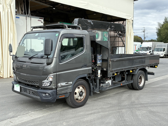 【先行案内】【近日入庫予定】 R3年 タダノ製4段クレーン ワイドロング ラジコン・フックイン 木床 5速マニュアル ふそうキャンター