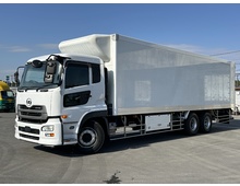 H27年 菱重サブエンジン 3軸1デフ 冷凍バン 床キーストン ジョルダー4列 リアエアサス エスコット UDクオン 車検付き