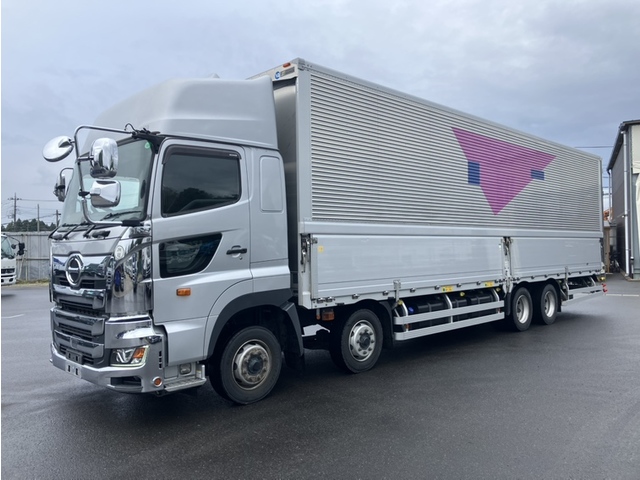 【近日入庫予定】R1年 プロフィア 融雪仕様 4軸2デフ アルミウイング ハイルーフ リアエアサス 7MT 