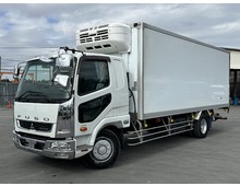  H30年 新免許対応（11ｔ未満） 増トン 冷凍バン 格納パワーゲート付き 東プレ低温 6200標準 床アルミ縞板 ジョルダー2列 リアエアサス 6速マニュアル ふそうファイター