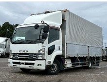 【リビルトエンジン交換車】融雪仕様 ワイドキャブ いすゞフォワード アルミウィング積載2.4トン