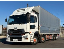 車検付き 4軸低床 アルミウイング ＵＤトラックス オートマ 積載12.6トン 