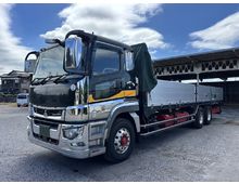【先行案内】【近日入庫予定】 R2年 アルミブロック 5方開80アオリ 平ボディ 木床 3軸1デフ スタンションホール多数 車検付き シフトパイロット リアエアサス アルミホイール ふそうスーパーグレート