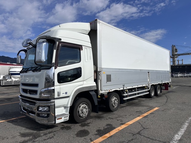 【近日入庫予定】 H28年 4軸パネルウイング ハイルーフ リアエアサス 内高264cm イノマット ふそうスーパーグレート