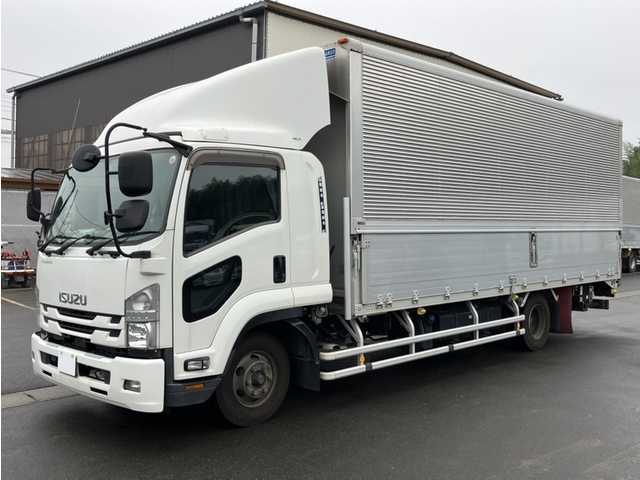 【先行案内】【近日入庫予定】 H30年 フォワード アルミウイング 跳上パワーゲート リアエアサス 240高馬力 内高239㎝ミッションスムーサー 令和8年7月まで車検付