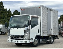 【近日入庫予定】5トン未満 リビルトエンジン交換済み 10尺ショート アルミバン 左サイド扉 マニュアル5速