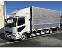 【近日入庫予定】 H27年 跳上パワーゲート付き あるみ 6300ワイド リアエアサス イノマット ふそうファイター 車検付き