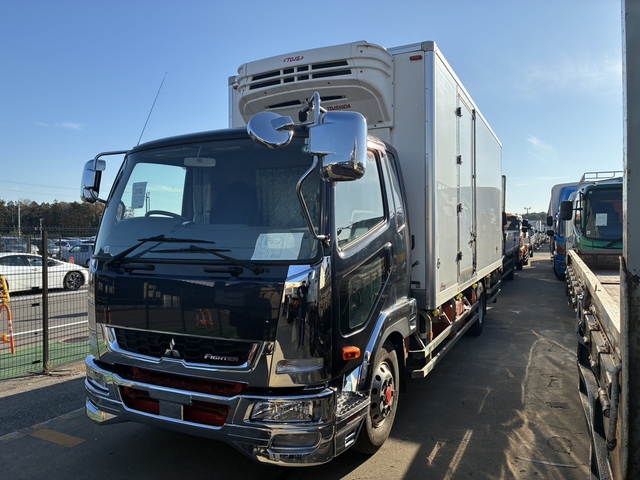 【近日入庫】-10℃確認 標準キャブ リアエアサス ジョルダー キーストン サイド扉 三菱ファイター オートマ 積載2.5トン