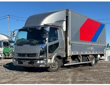 リアエアサス 格納パワーゲート ワイドキャブ 6気筒エンジン 三菱ファイター 積載2.4トン