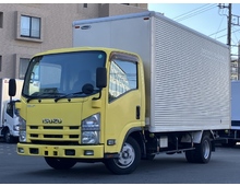 車検付き 5トン未満 標準ロングボデー アルミバンいすゞエルフ マニュアル5速 積載2トン
