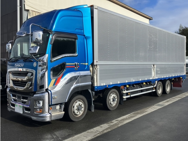 【近日入庫予定】 R3年 4軸アルミウイング 内高265cm ハイルーフ リアエアサス スムーサー いすゞギガ 車検付き