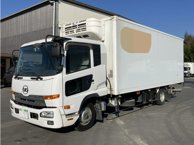 H27年 コンドル 冷凍バン ワイド幅 -30℃設定 ジョルダー/ジョロダー4列 縞板アルミ床 格納パワーゲート付 リアエアサス 6MT 