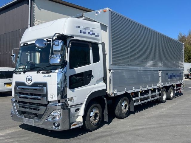 【近日入庫予定】 R4年 4軸アルミウイング ハイルーフ リアエアサス エスコット UDクオン