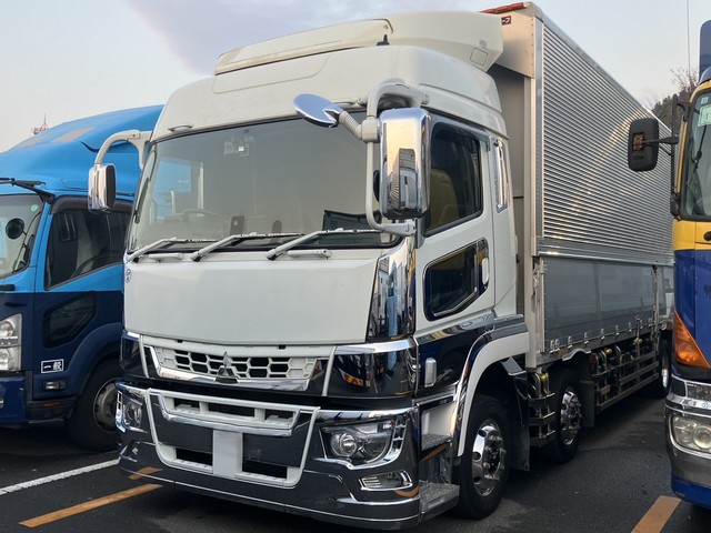 【近日入庫予定】 R2年 格納パワーゲート付き 4軸アルミウイング ハイルーフ リアエアサス シフトパイロット ふそうスーパーグレート 車検付き アルミホイール