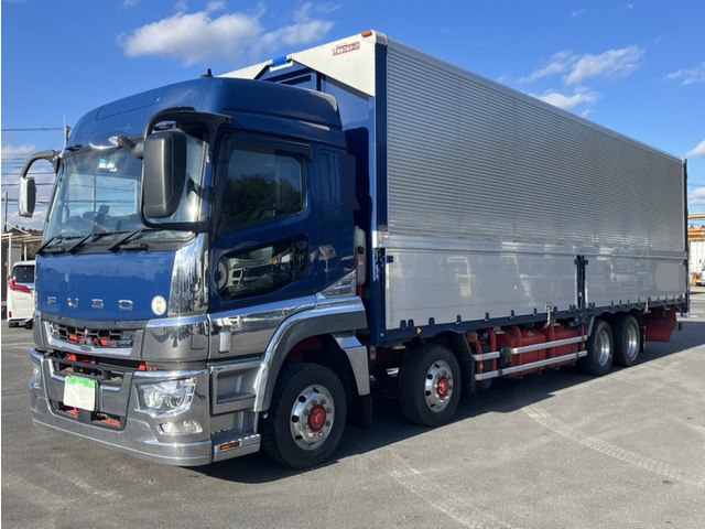 【近日入庫予定】 R4年 4軸アルミウイング ハイルーフ リアエアサス シフトパイロット アルミホイール ふそうスーパーグレート