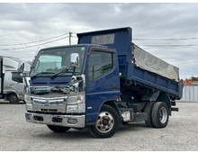 3トン積載 4ナンバー 新明和製ダンプ マニュアル5速 三菱キャンター