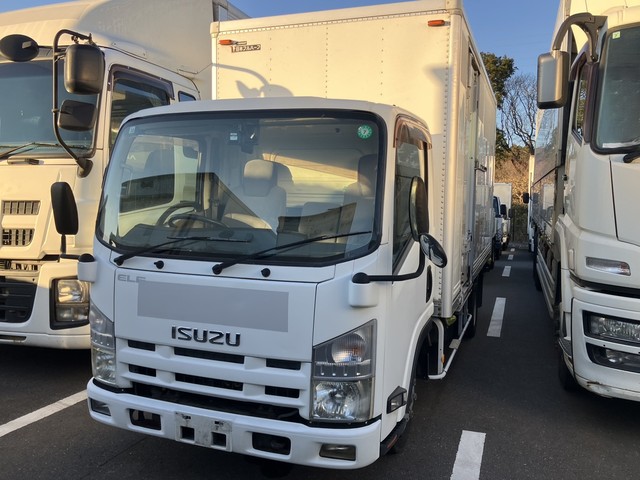 標準ロング 跳ね上げゲート パネルバン マニュアル6速 いすゞエルフ 積載2トン