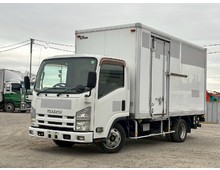 標準ロング 跳ね上げゲート パネルバン マニュアル6速 いすゞエルフ 積載2トン