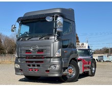 車検付き 日野プロフィア ハイルーフ D尺 メッキホイール 赤シャシ