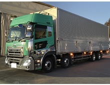 【近日入庫予定】 H30年 融雪仕様 台枠ステン 4軸アルミウイング ハイルーフ リアエアサス エスコット UDクオン アルミホイール