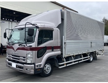 H29年  格納パワーゲート付き アルミウイング 6200ワイド 板バネ 240高馬力 いすゞフォワード 6速マニュアル 8月まで車検付