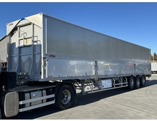 【未使用車】【未登録】 融雪仕様 フルハーフ製3軸ウイングセミトレーラー リフトアクスル付き シングル引き 積載26.3ｔ 