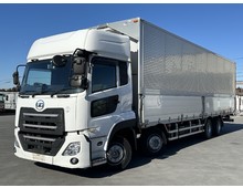 H30年 4軸アルミウイング ハイルーフ リアエアサス エスコット UDクオン