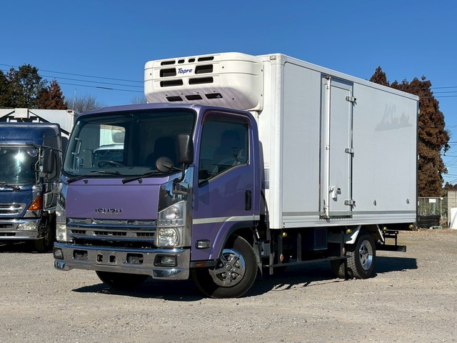 【近日入庫】₋25℃確認 車検付 東プレ低温 スタンバイ ワイドキャブ いすゞエルフ 冷凍バン サイド扉 マニュアル6速 積載2トン