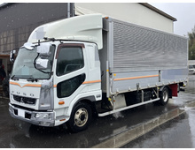 【近日入庫予定】 H29年 ファイター 6200セミワイド アルミウイング 跳上パワーゲート 積載2.65t 低走行18.1万㎞ 10月まで車検付