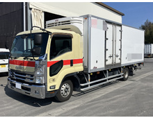 【近日入庫予定】 H29年 格納パワーゲート付き 冷凍バン 菱重低温 床キーストン 板バネ サイド観音 スムーサー 240馬力 いすゞフォワード 車検付き