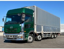 4軸低床 ハイルーフ アルミウイング ジョルダーレール オートマ 積載12.9トン