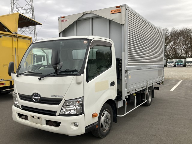 【近日入庫予定】 ワイド幅ロング デュトロ 積載2t アルミウイング 6MT 内高206㎝